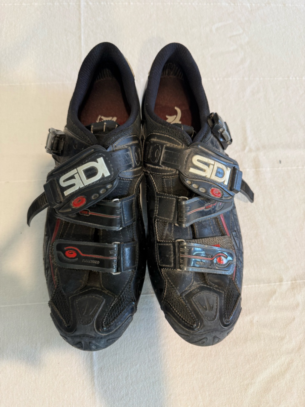 SIDI Men's Black Athletic Cycling Shoes